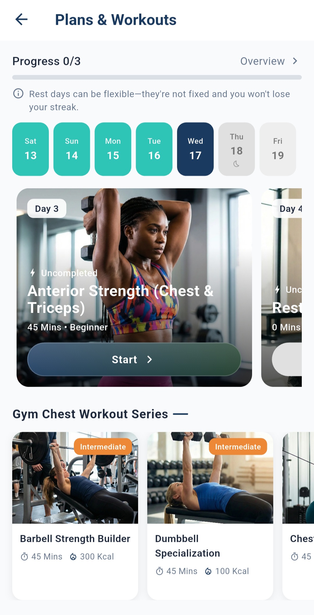 Member app — home