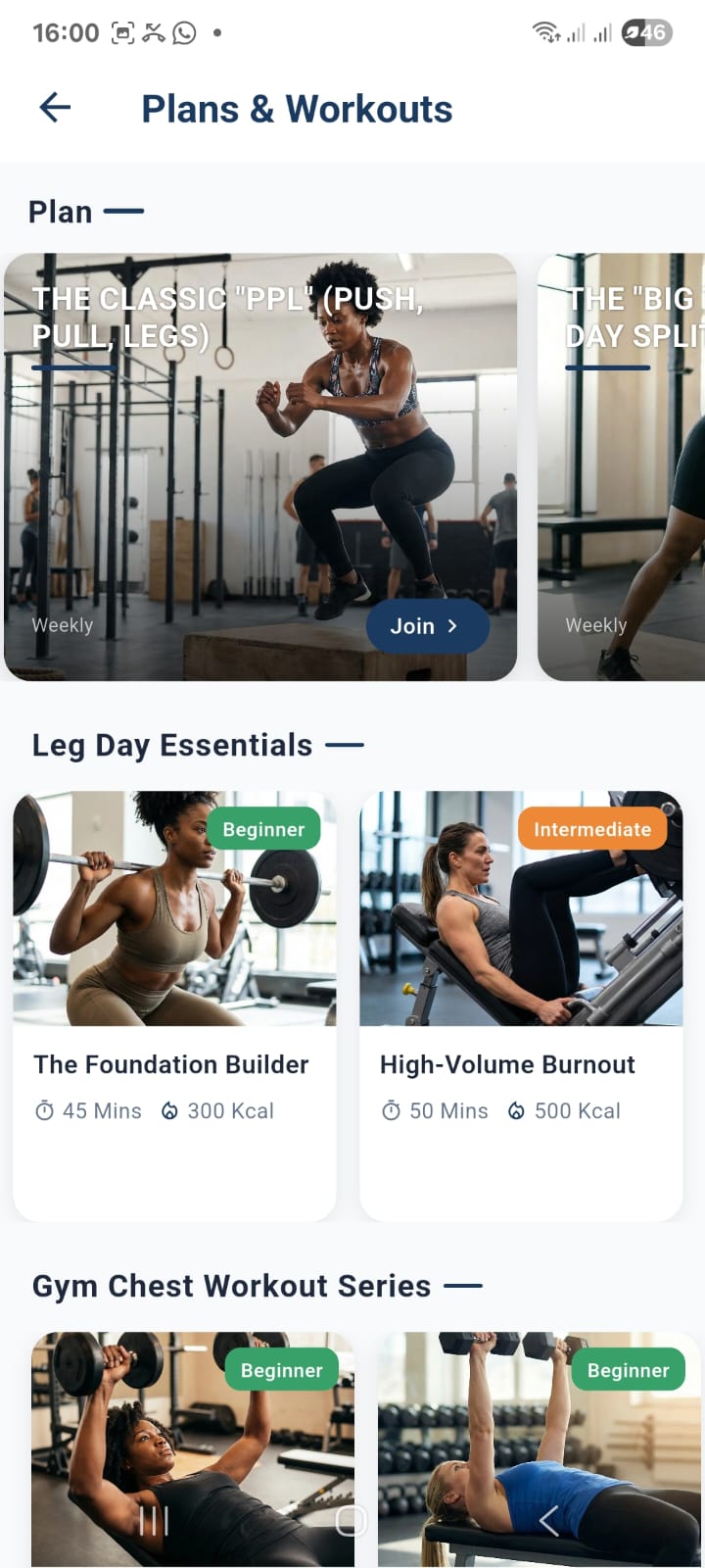 Member app — progress